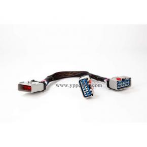 14PIN RP-1226 14 Way 1 Male to 2 Female   RP1226 Splitter  Y Cable - 副本